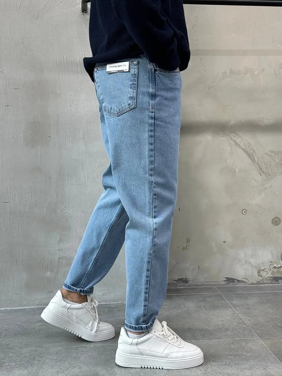 Light Blue Mom Fit Jean
