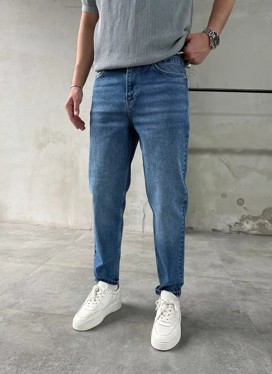 Blue Mom Fit Jean
