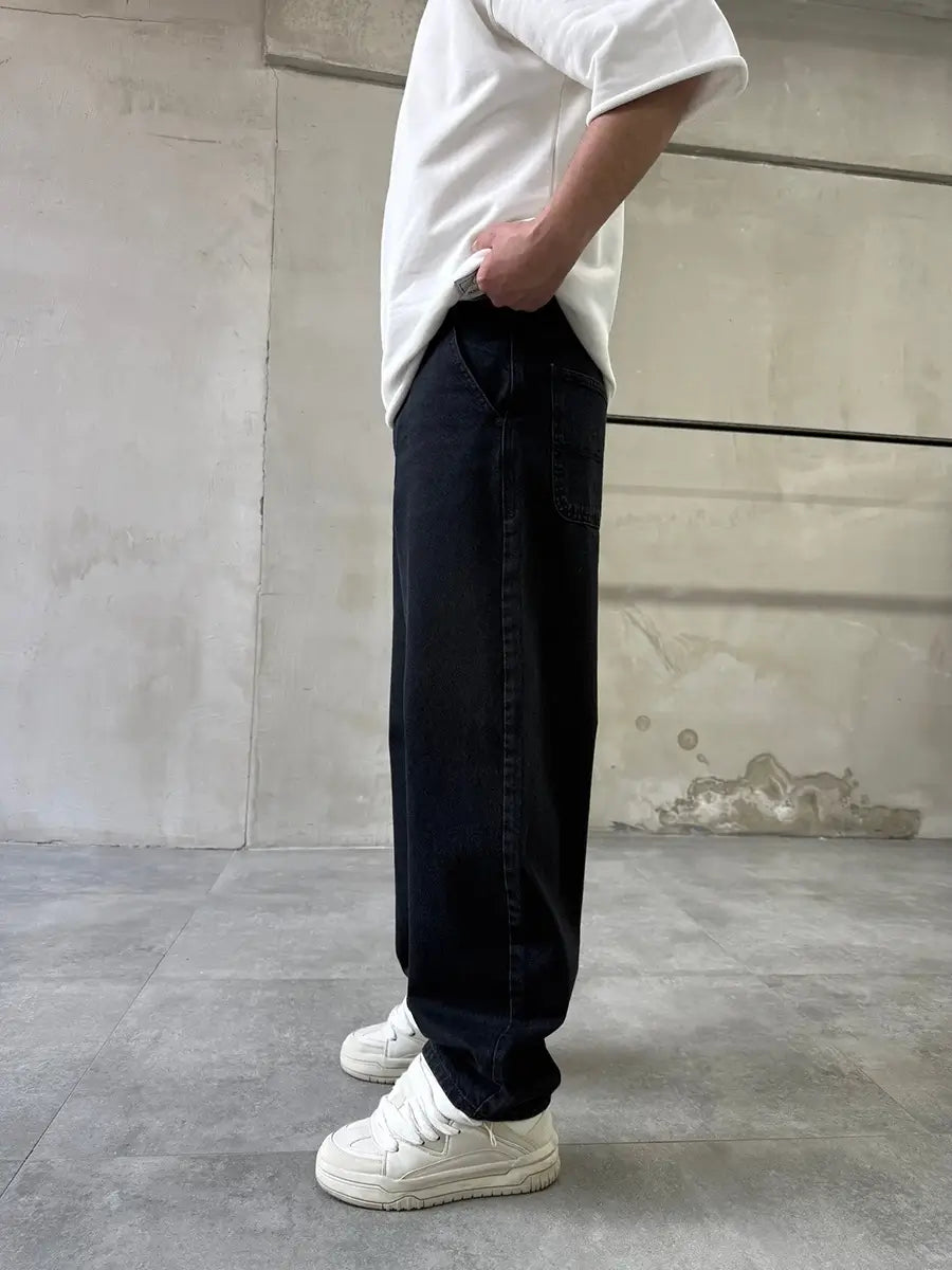 Washed Black Skater fit Jean
