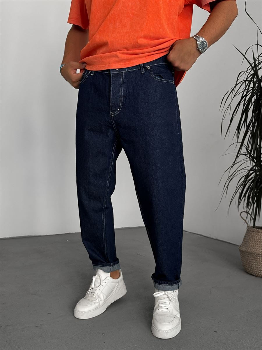 Raw Denim Boyfriend Jean