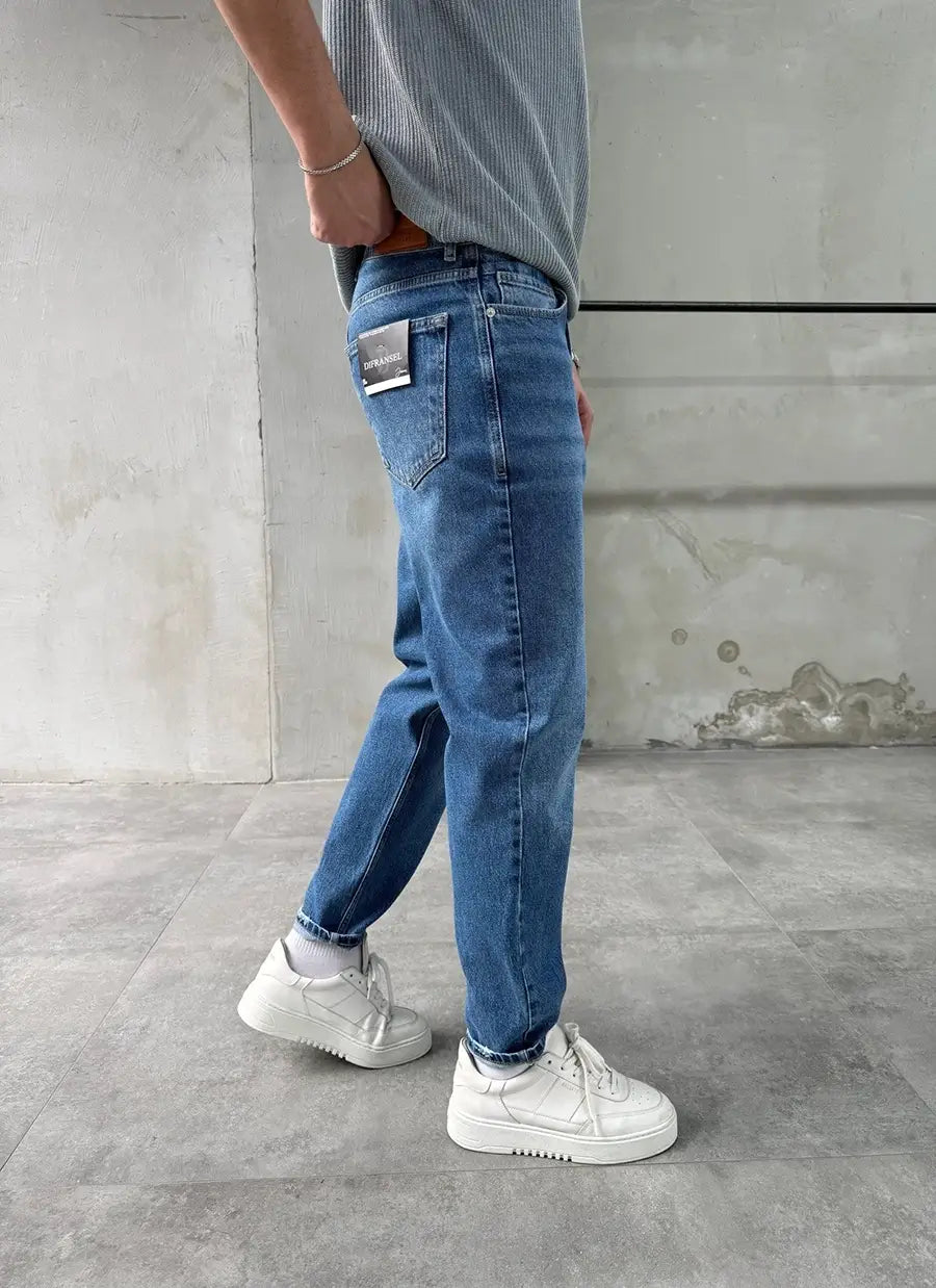Blue Mom Fit Jean