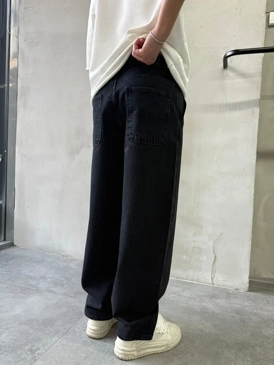 Washed Black Skater fit Jean
