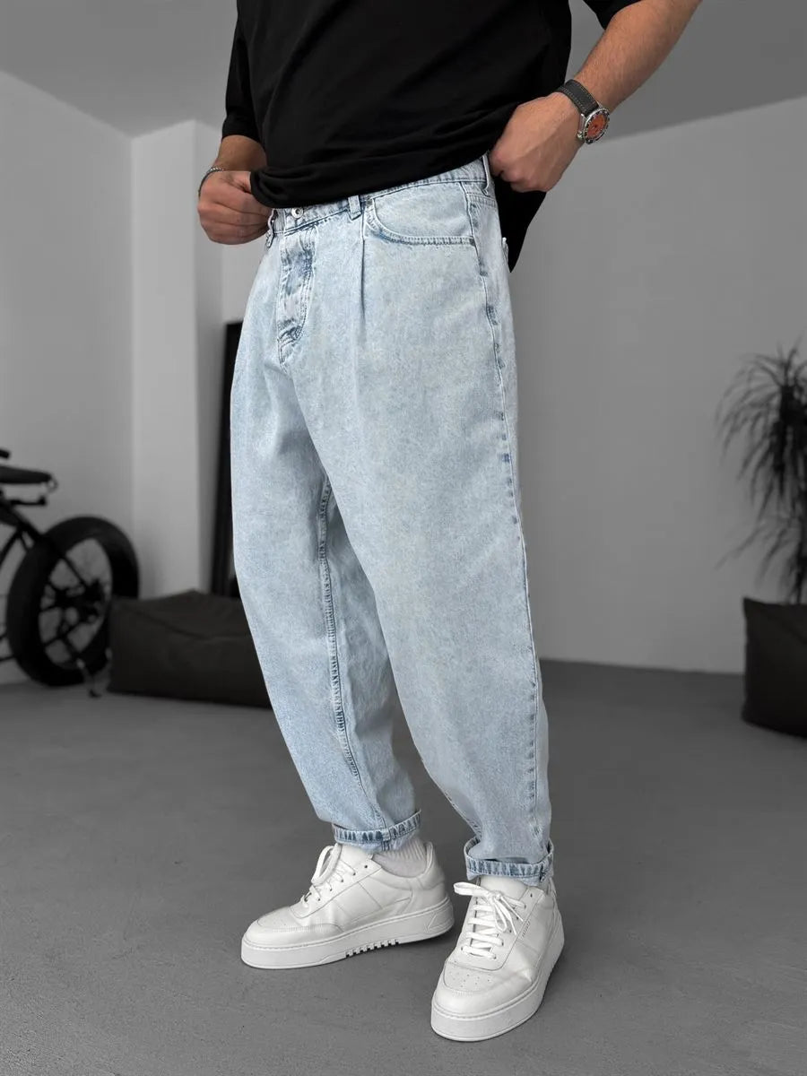 ice Blue Balloon Jean