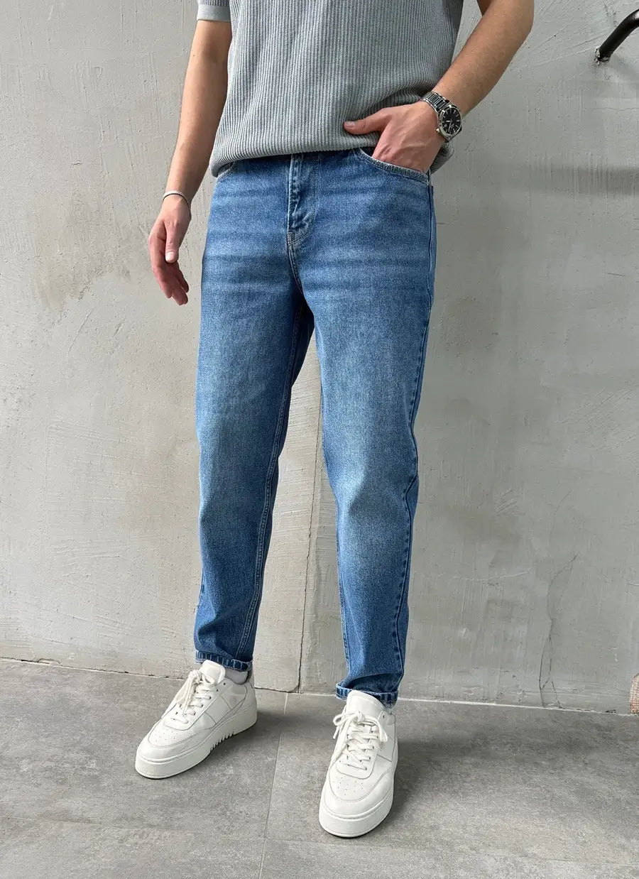 Blue Mom Fit Jean