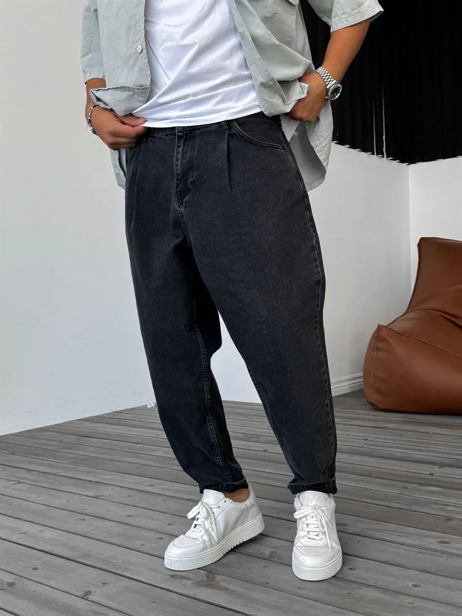 Washed Black Balloon Jean
